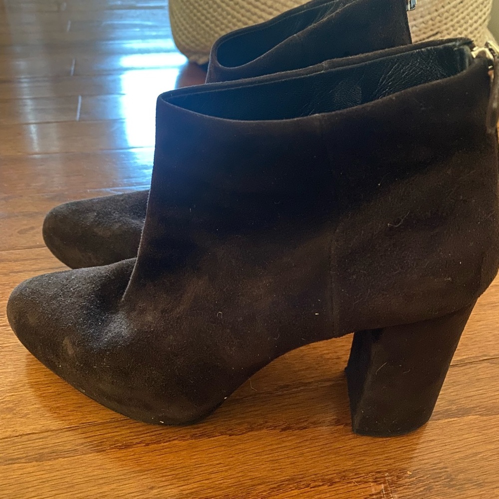Prada Suede Booties